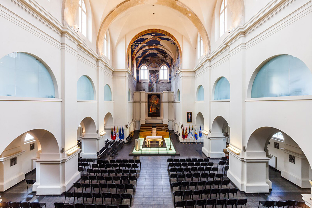 Church of St. Ignatius in Vilnius, Lithuania