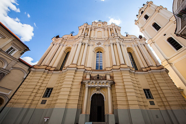 Church of Sts. Johns in Vilnius, Lithuania